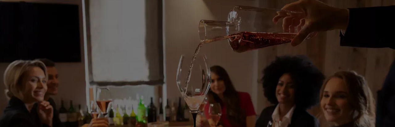 dekantieren am Gästetisch